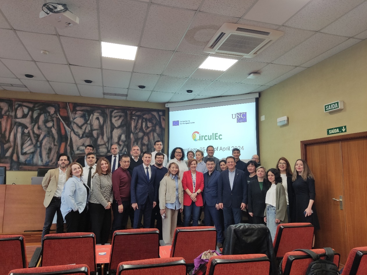 Встреча в University of Santiago de Compostela